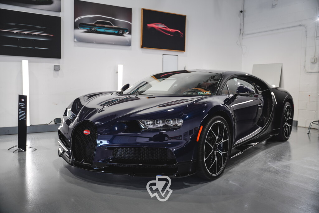 Bugatti with PPF and fresh detail